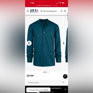 Cherokee Scrub Top / Jacket